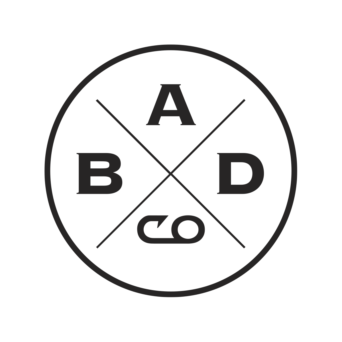 BADCO 3" Sticker Bad Company Fishing Adventures