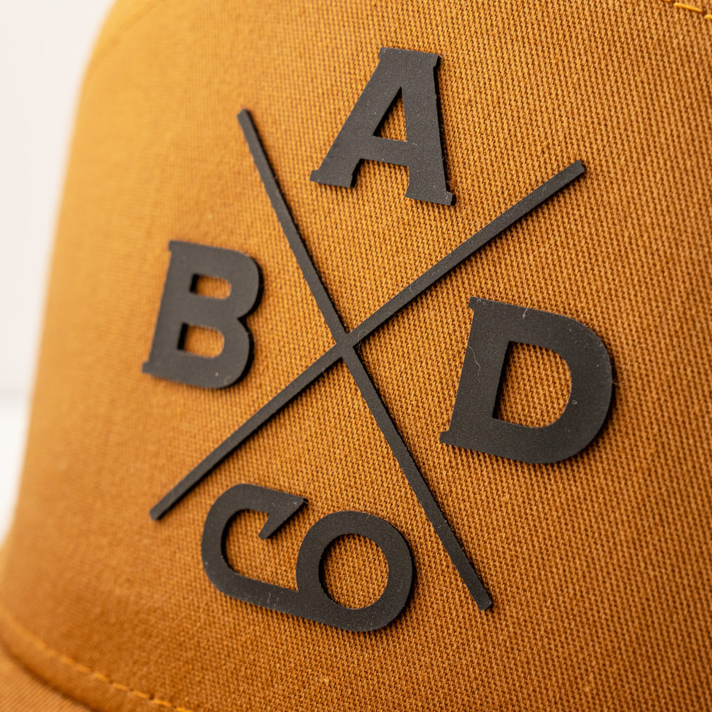BADCO x Caramel 7-Panel Hat – Bad Company Fishing Adventures
