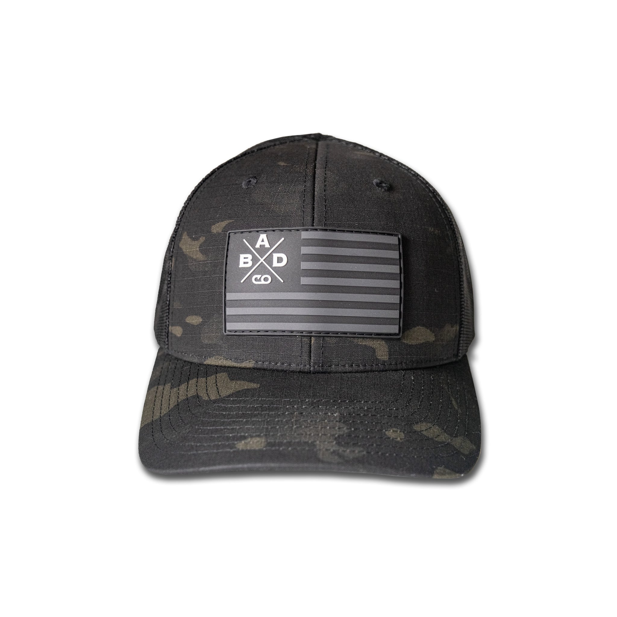NEW – BADCO x Flag Camo Trucker Hat – Bad Company Fishing Adventures